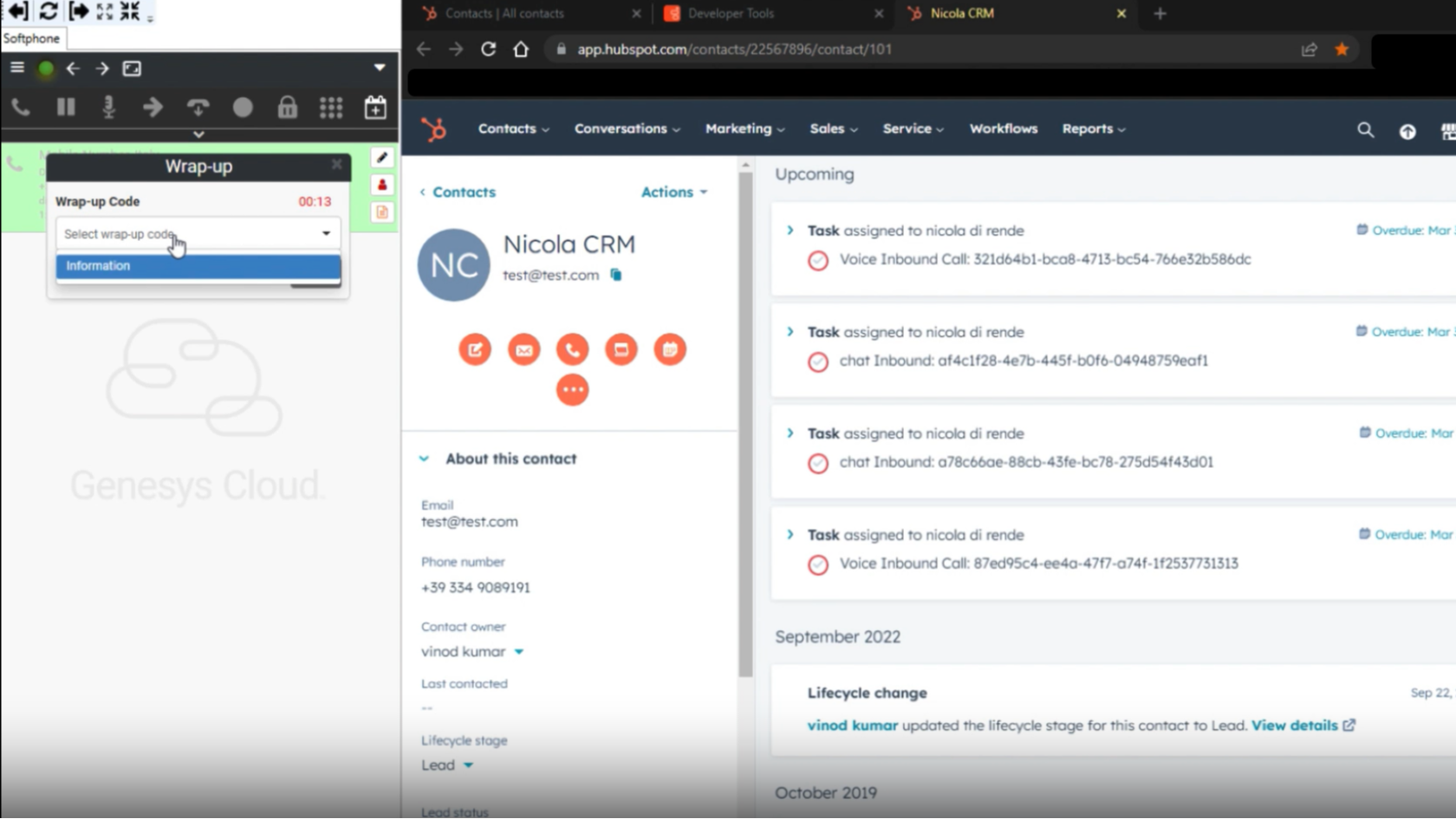 Interaction data sync